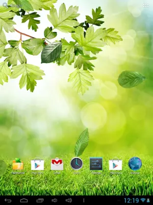 Spring Live Wallpaper Lite android App screenshot 1